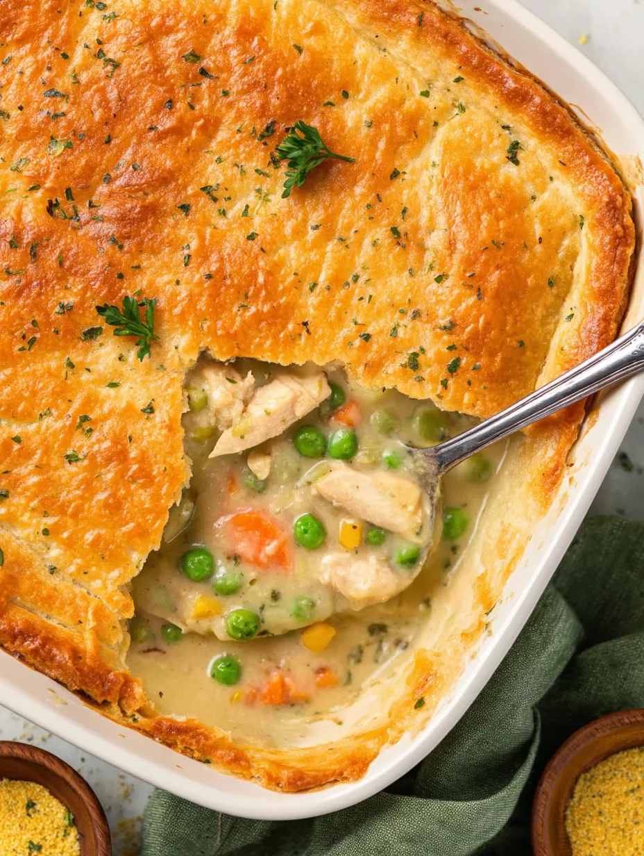 A slice of pie with a spoon in it.