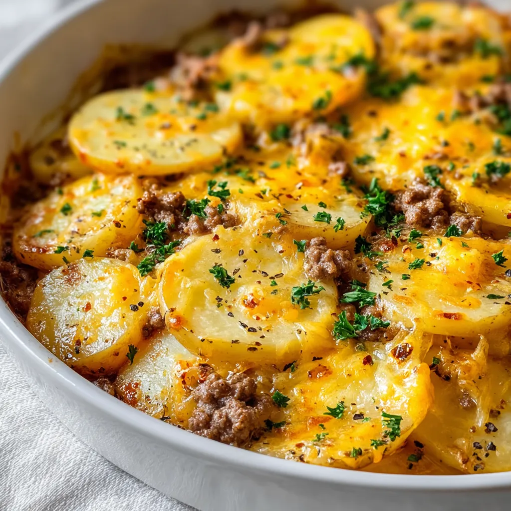 Ground Beef Casserole.