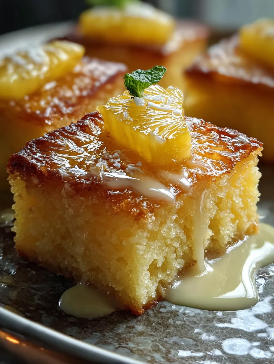 A slice of cake with a green leaf on top.