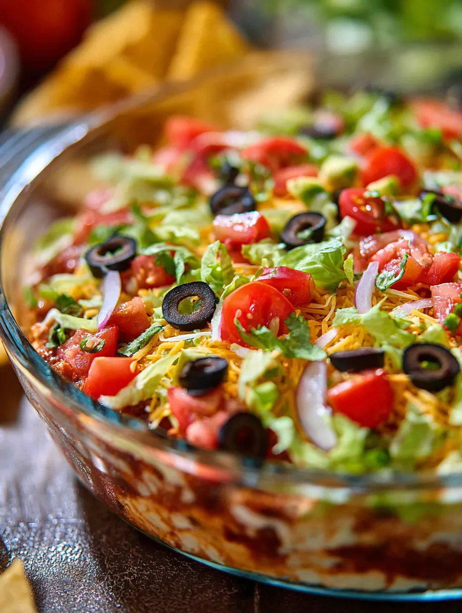 A dish heaped with lettuce, olives, and tomato chunks.