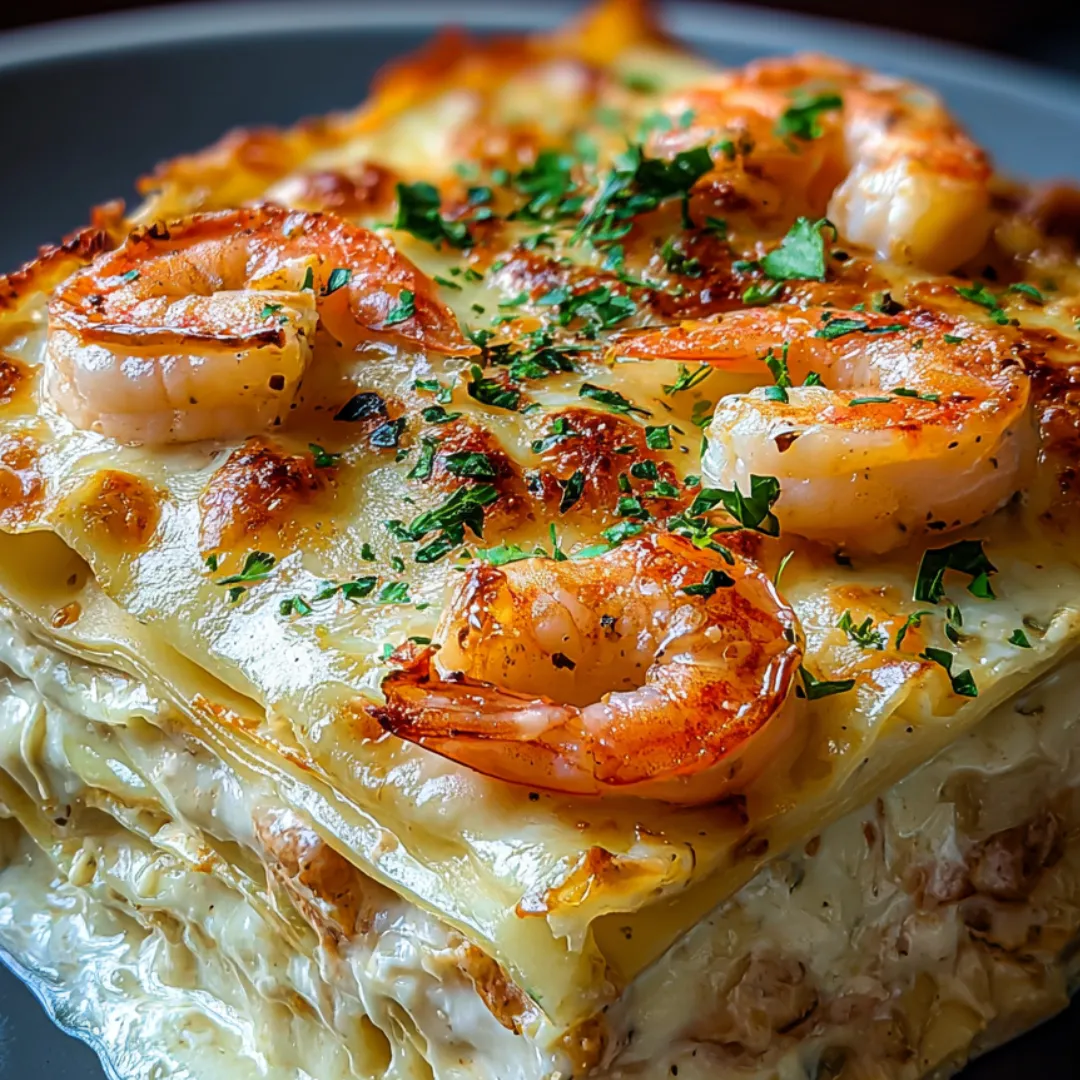 Shrimp and cheese coming together in one yummy bite.