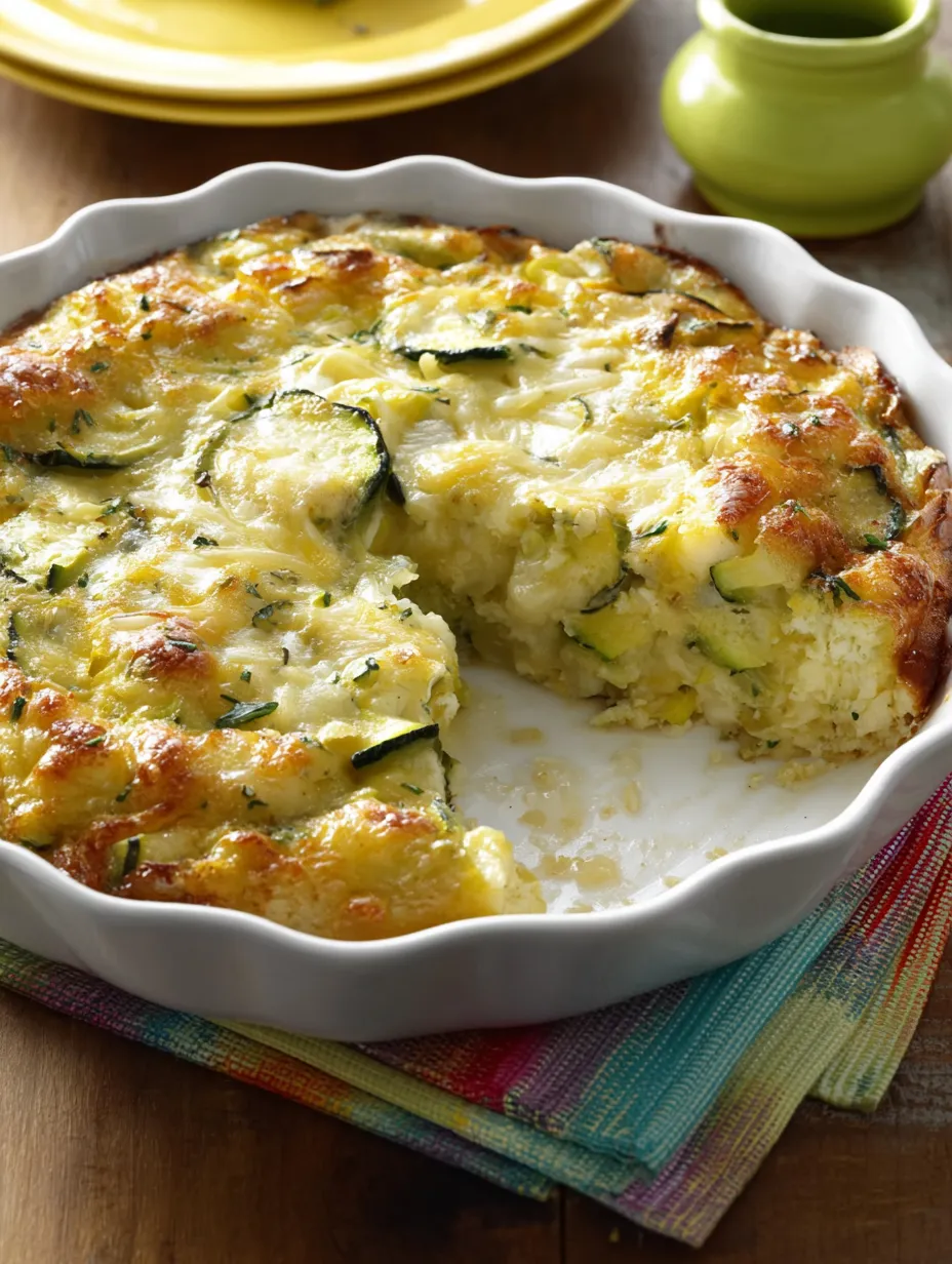 A slice of zucchini quiche.