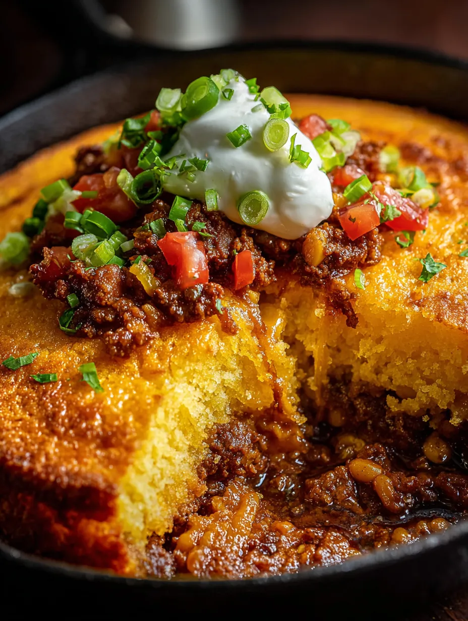 A slice of chicken pot pie with a dollop of sour cream on top.