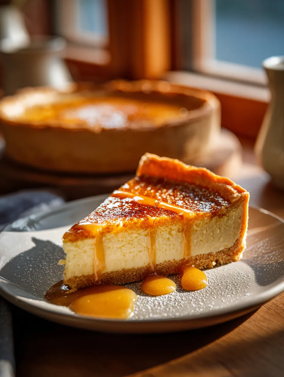 A slice of pie on a plate.