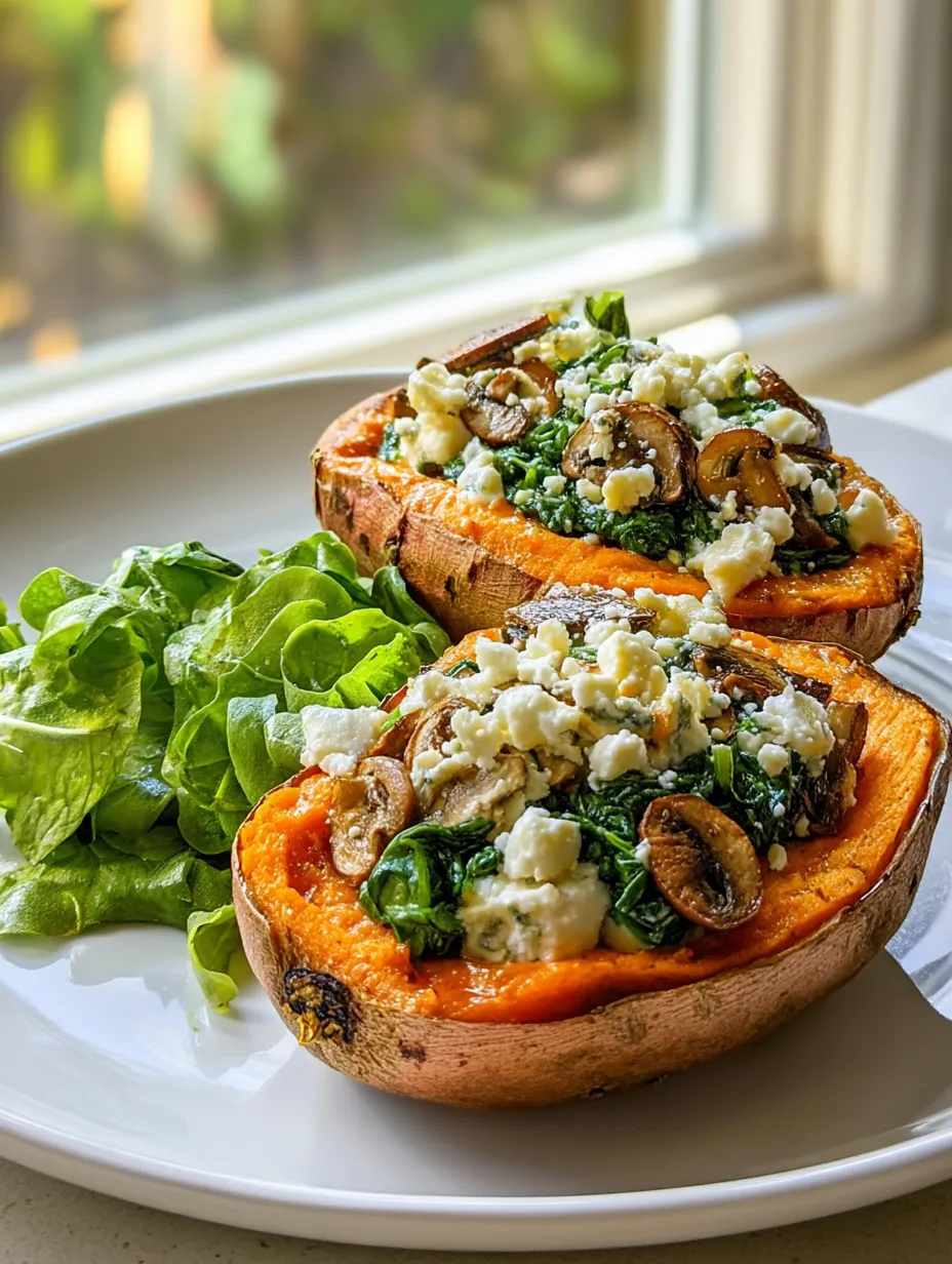 A salad plate with two pumpkin wedges on the side.