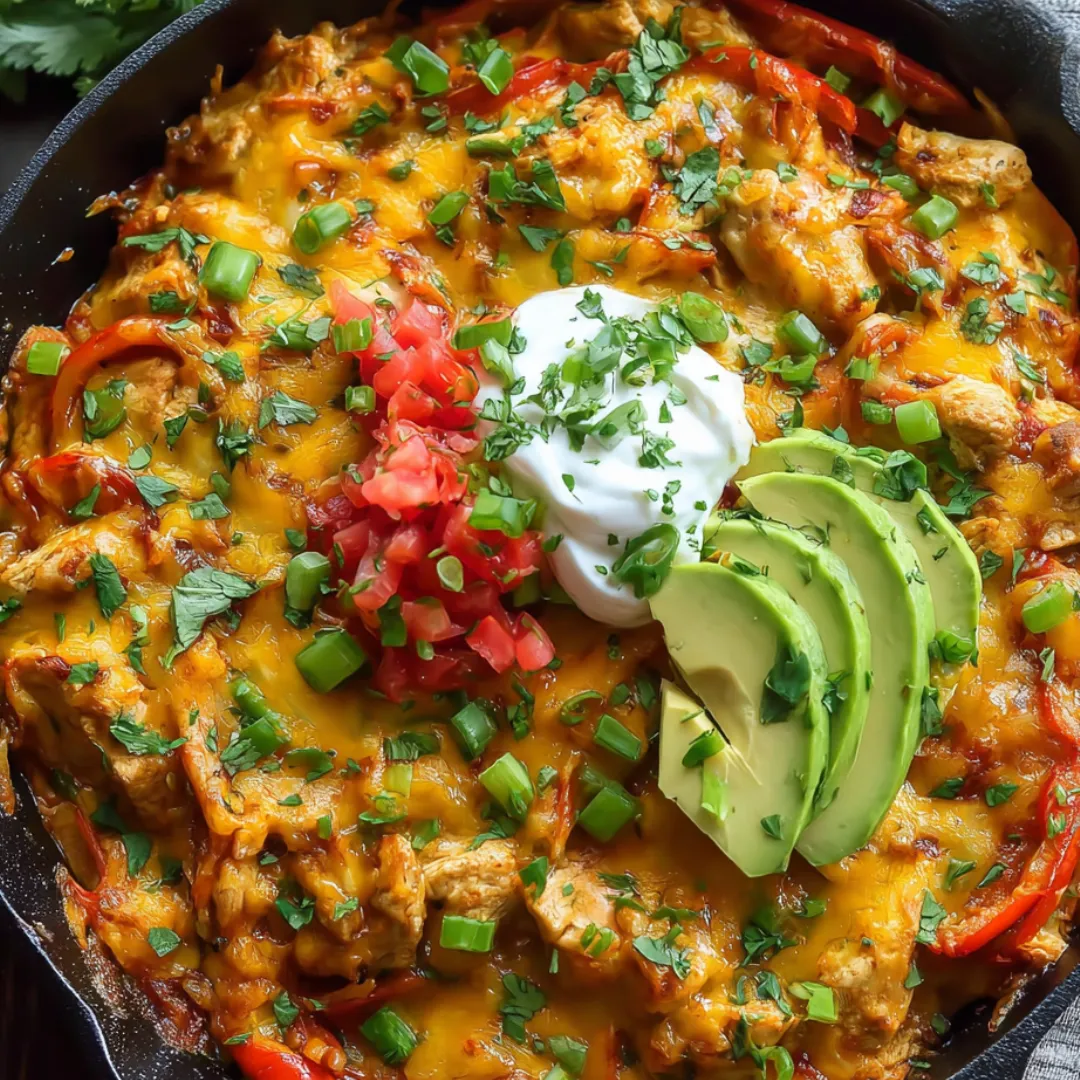 A food dish with a scoop of white topping.