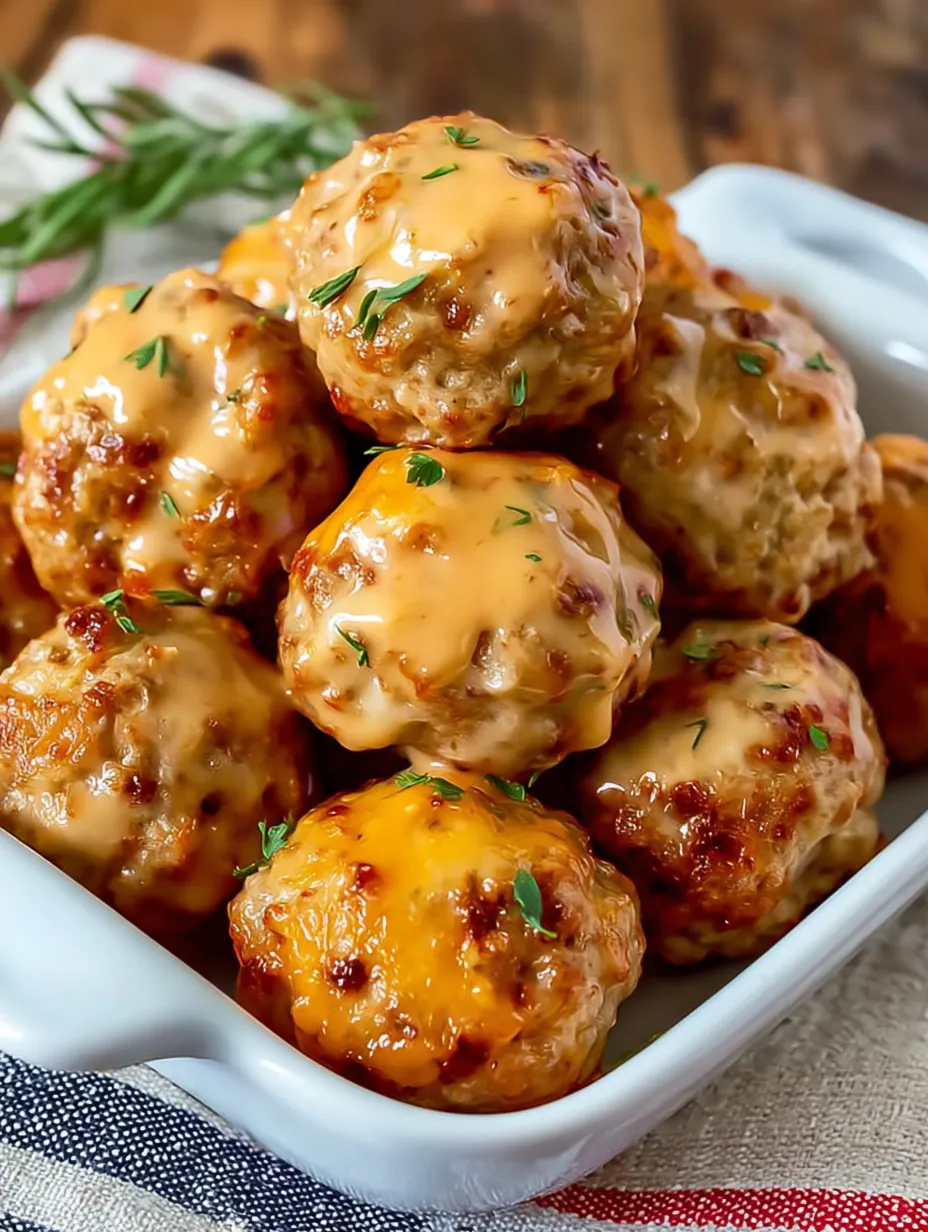 A delicious plate of meatballs topped with cheese.