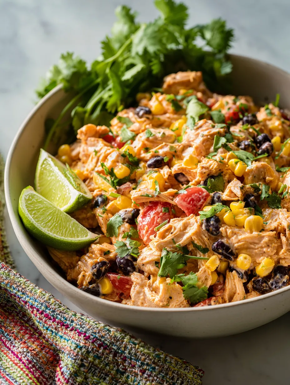 A dish piled with tomatoes, beans, and corn.