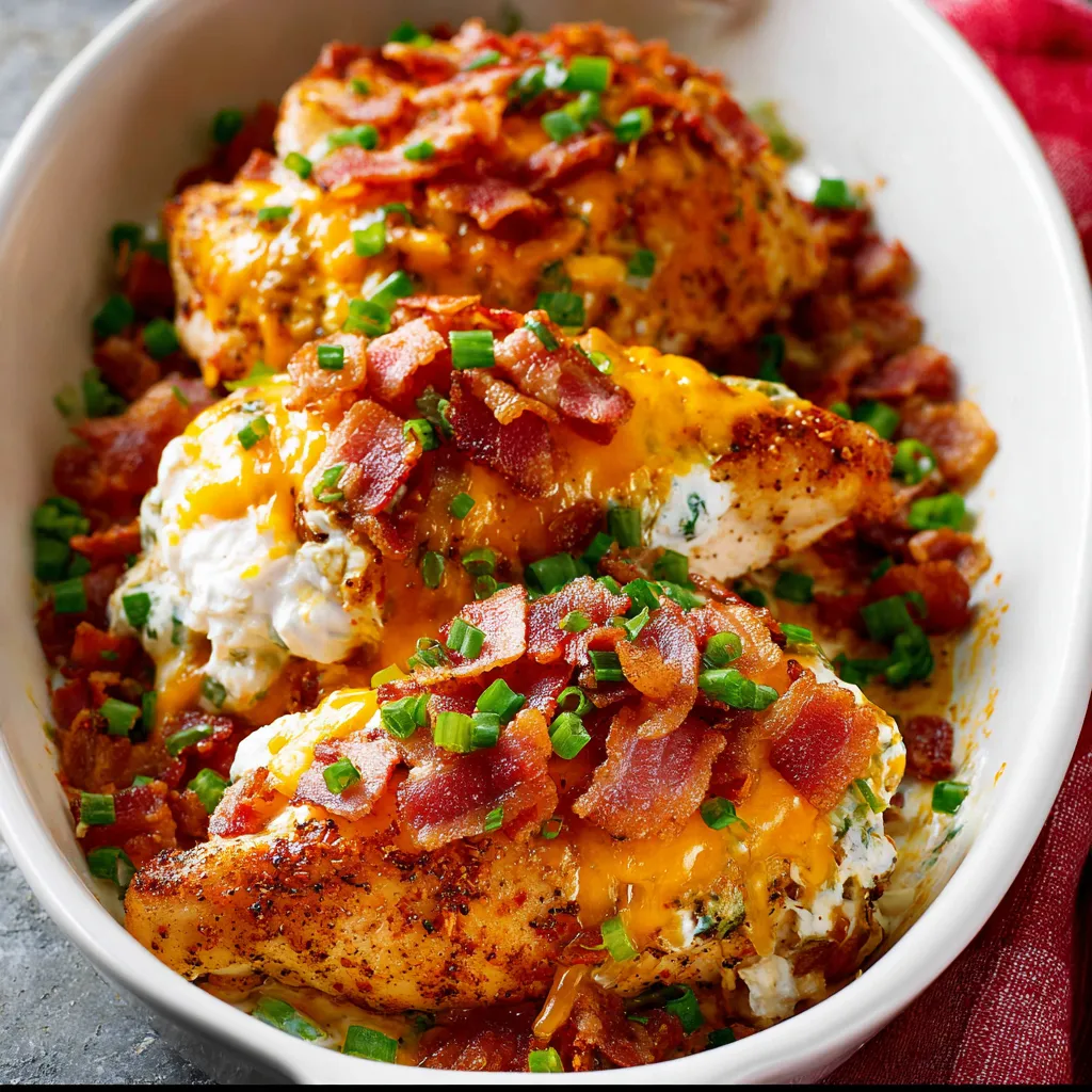 White bowl loaded up with cheese and bacon bites.