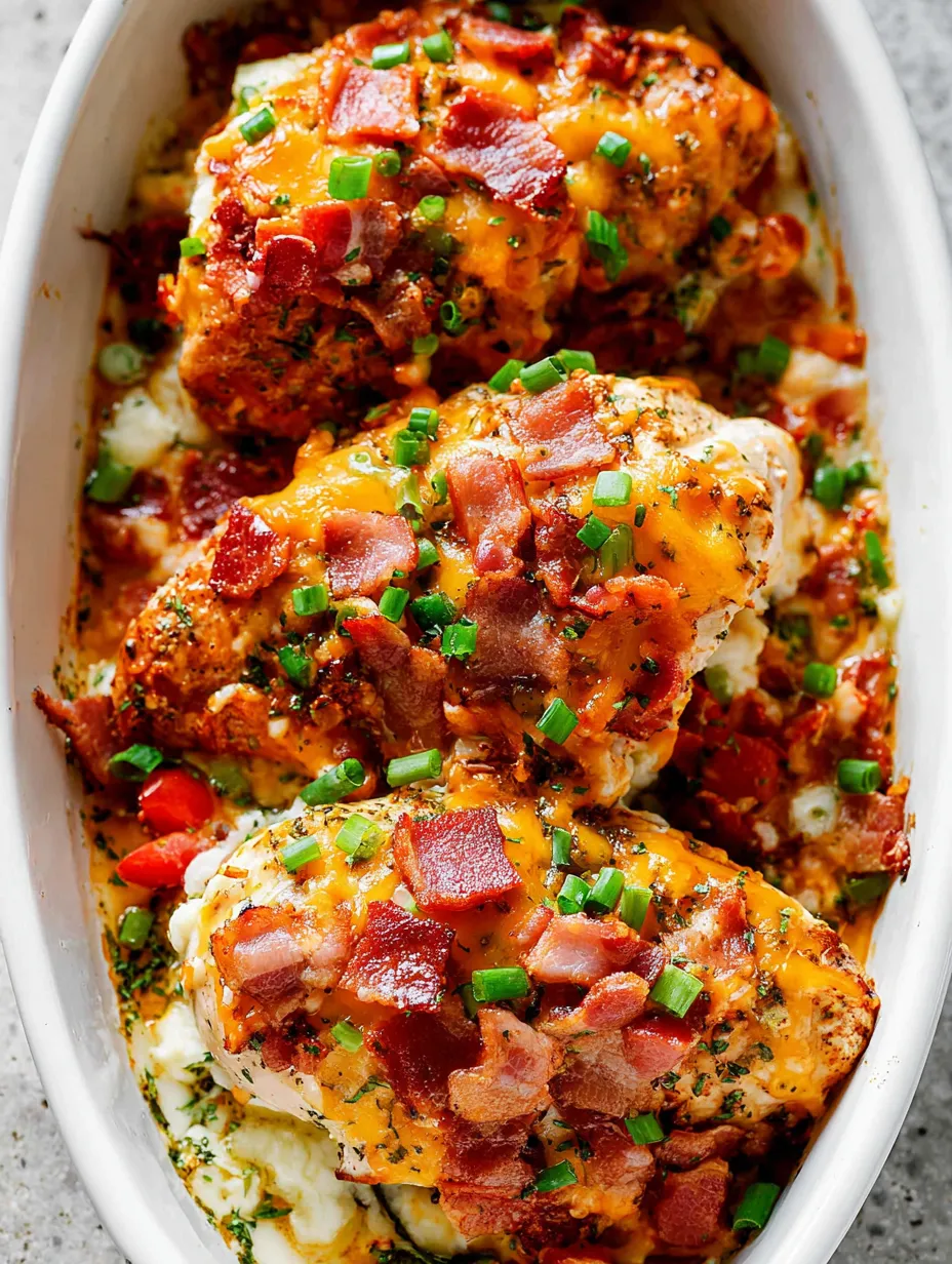 A white bowl filled with bacon and cheese.