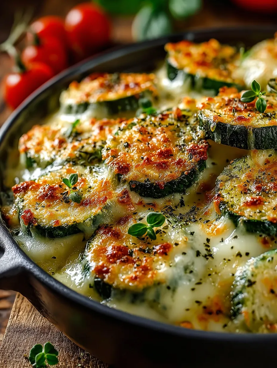 A pan loaded with baked greens and melty cheese.
