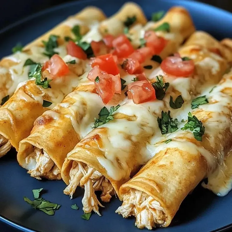 A plate of food with chicken and tomatoes.