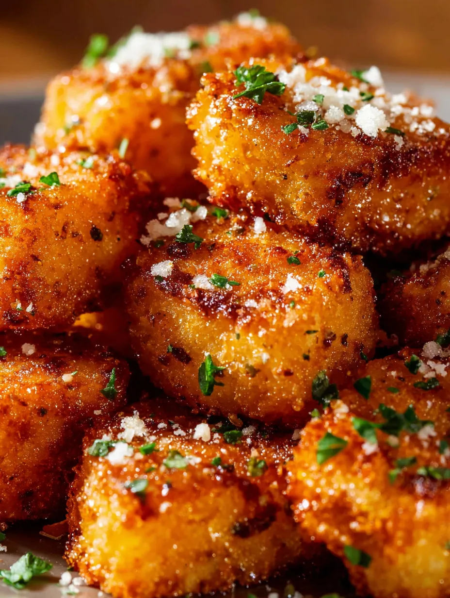 A plate of food with cheese and herbs on top.