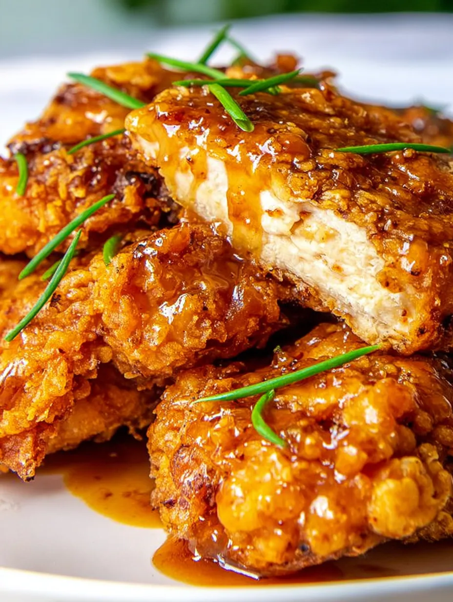 A yummy plate of fried chicken with sauce.