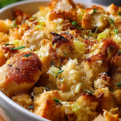 A bowl of food with a green herb on top.